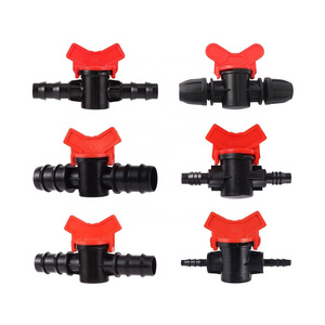 4mm 8mm DN16 DN20 DN25 Agriculture Drip Irrigation Valve Connector Garden Hose Pipe Barbed Switch Mini Valve