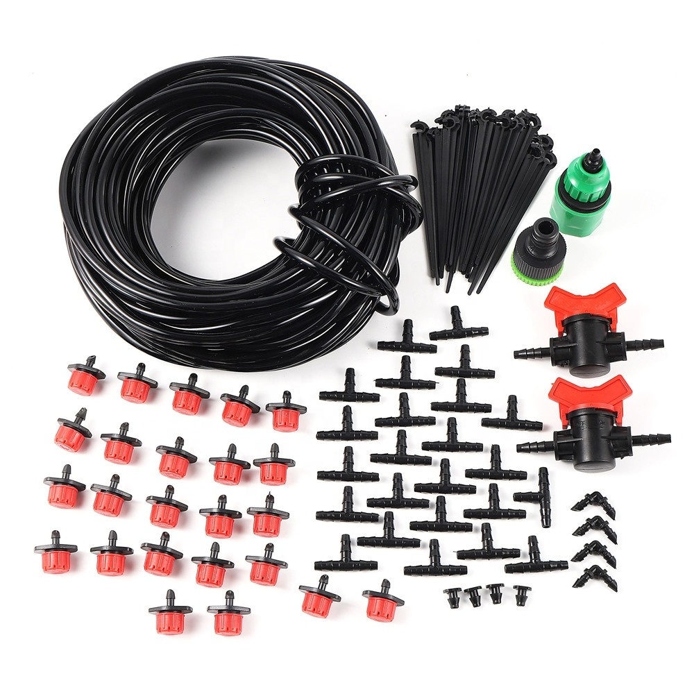 5m-40m Plant DIY Drip Irrigation System Automatic Drip Set Garden Watering System