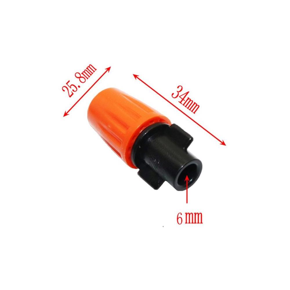 Plastic 1/2'' Male Thread 5 Way 6 Way 7 Way Atomized Nozzle Cooling System Misting Nozzle