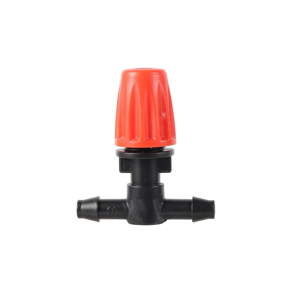 Garden Water Micro Irrigation Fogger Plastic Misting Sprinkler Adjustable Mist Nozzle for Irrigation