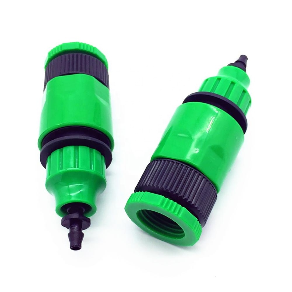 1/2 or 3/4 inch Female Thread Quick Coupling Connector Garden Hose Water Tap Adapter Connector Joint