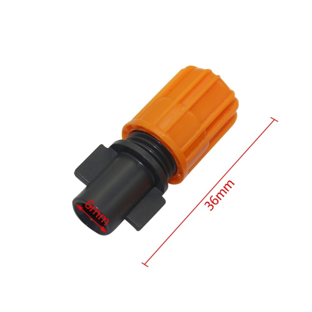 6mm Inner Diameter Interface Atomization Fogger Nozzle Micro Misting Sprinkler for Garden Irrigation