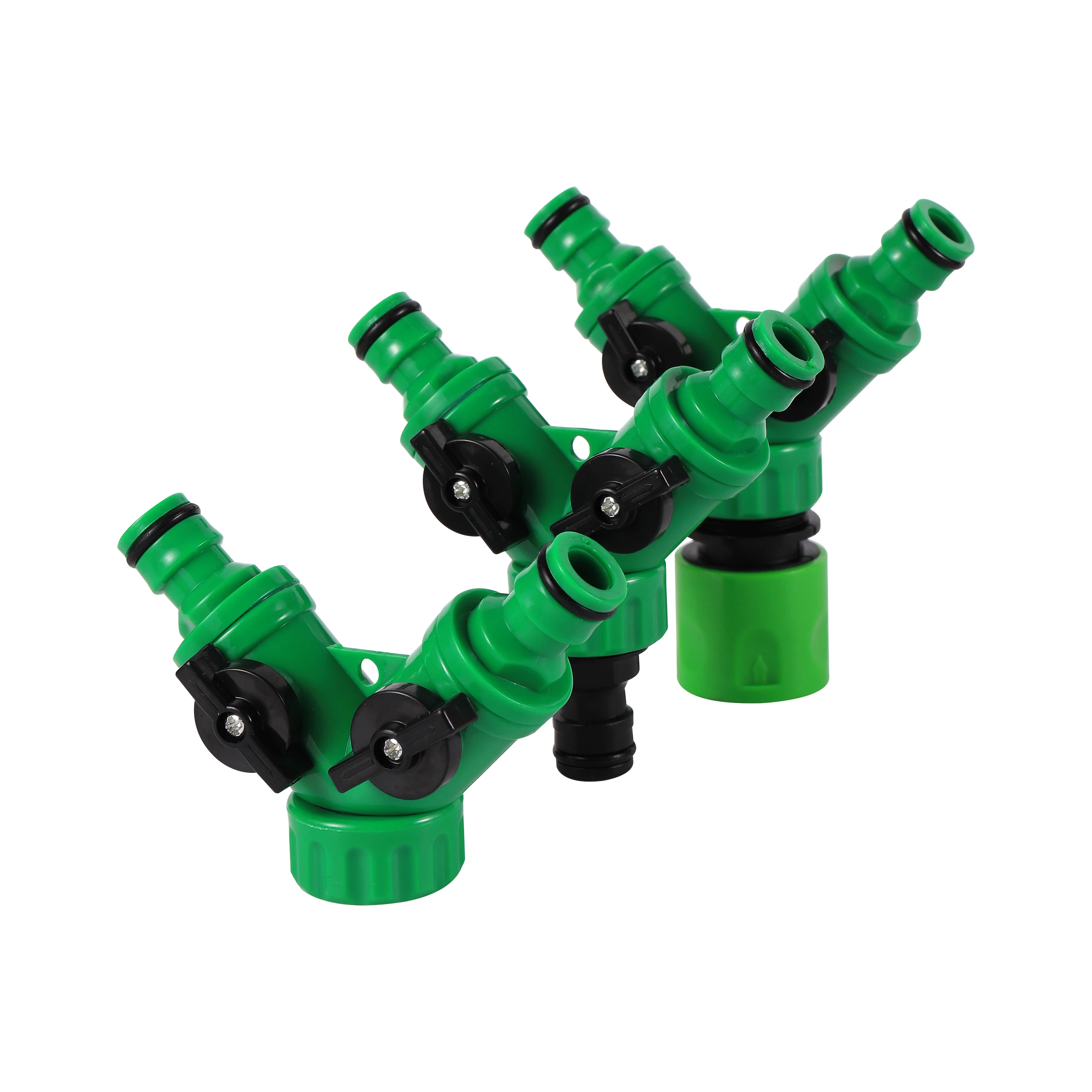 Garden Irrigation Y-shaped Water Splitter 1/2