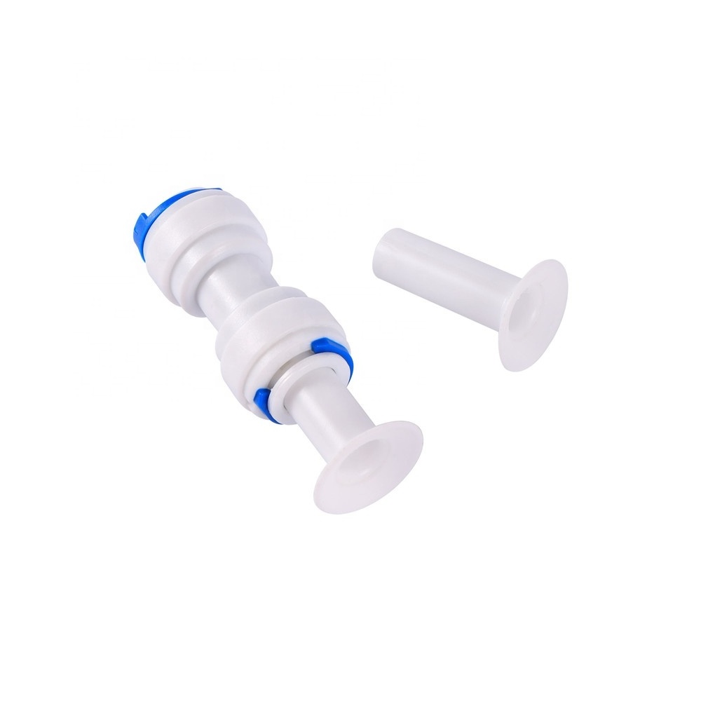 1/4 3/8 Inch Aquarium Pipe Quick Connector Reverse Osmosis Slip Lock Joint Y Shape Coupling Tee Coupling Valve Adapter