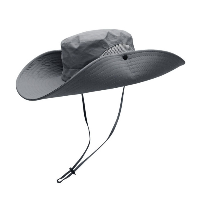 Plain Blank Outdoor Hunting Fishing Bucket Hat For Men Black Navy Fisherman Bucket Hat