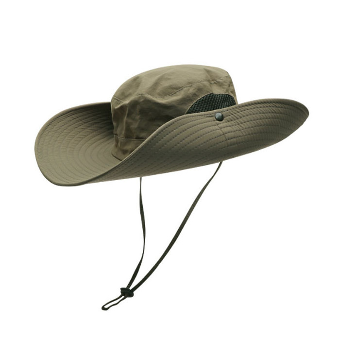 Plain Blank Outdoor Hunting Fishing Bucket Hat For Men Black Navy Fisherman Bucket Hat