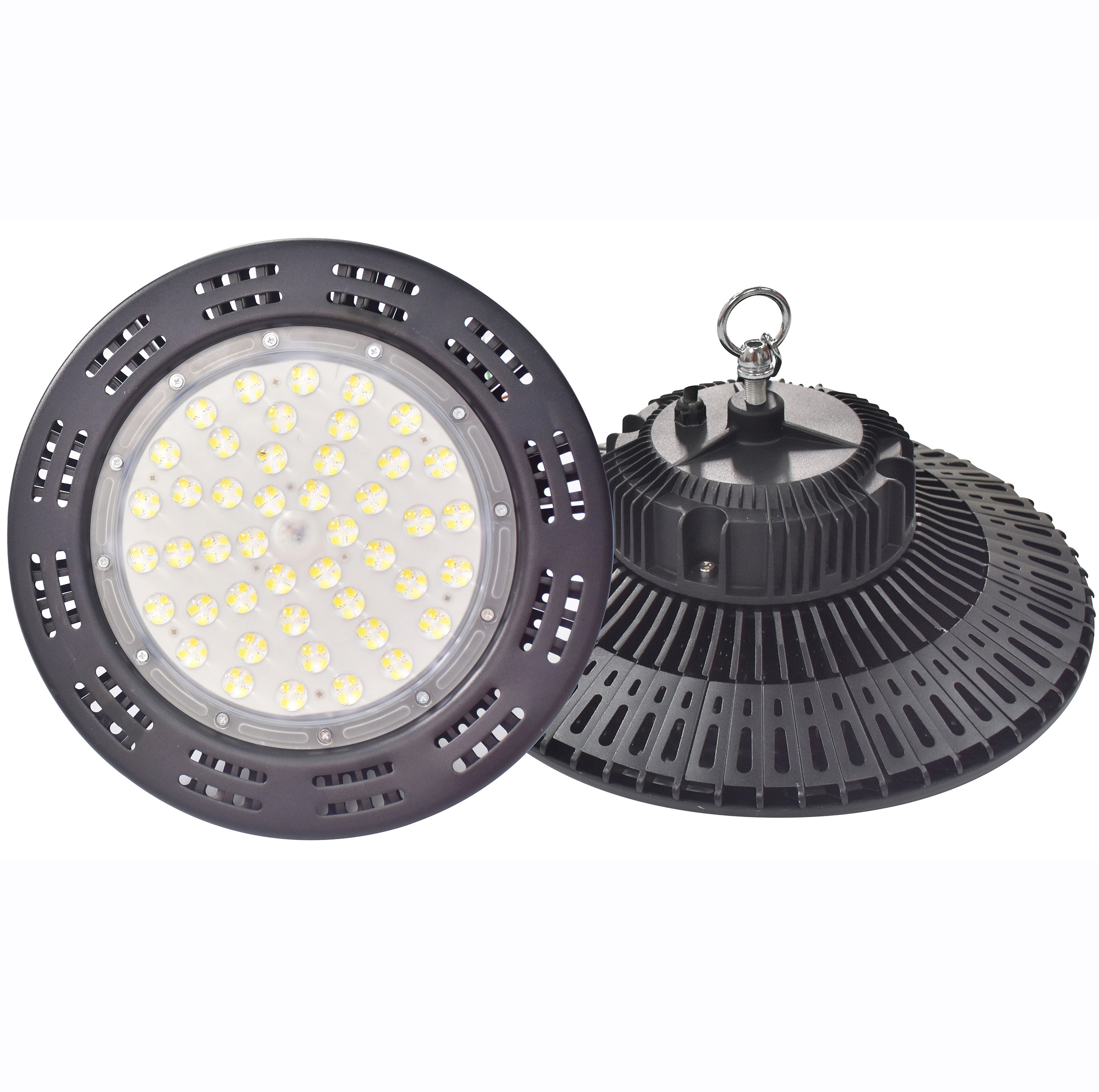 LED Industrial Garage Light Hooking Mounting LED UFO High Bay Light with Motion Sensor