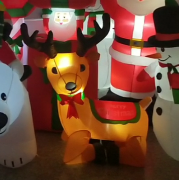 Christmas Holiday inflatable Reindeer home decoration