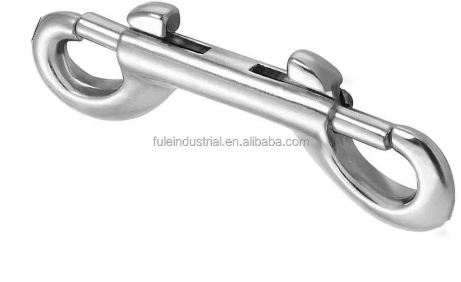 Heavy Duty 304 Stainless Steel Rope Spring Clips Long Spring Trigger ...