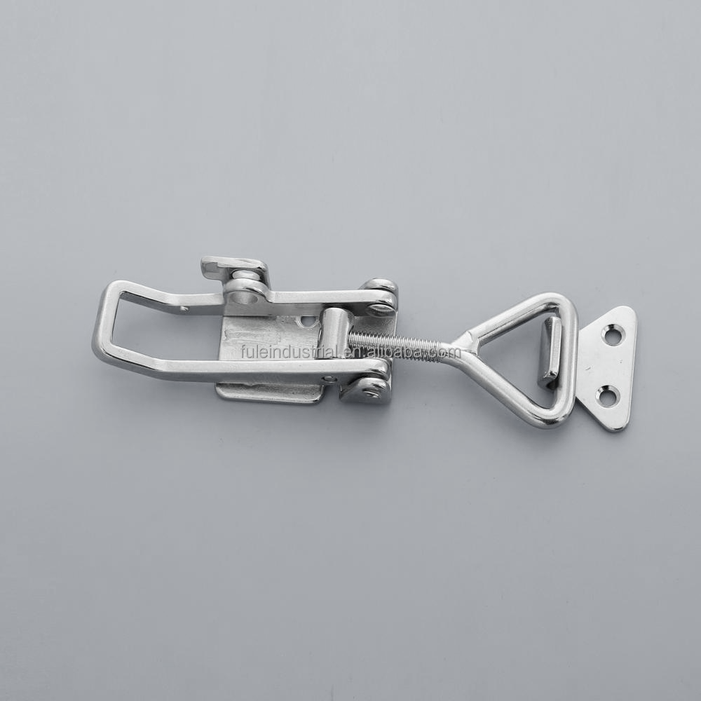 M5 M6 Marine Grade 316 Stainless Steel Adjustable Toggle Latch Lock Cylinders Hasp Clasp Lock for Durability