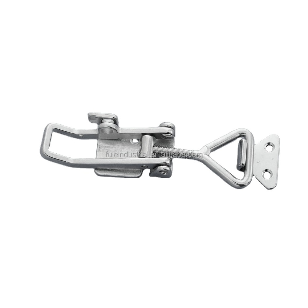 M5 M6 Marine Grade 316 Stainless Steel Adjustable Toggle Latch Lock Cylinders Hasp Clasp Lock for Durability