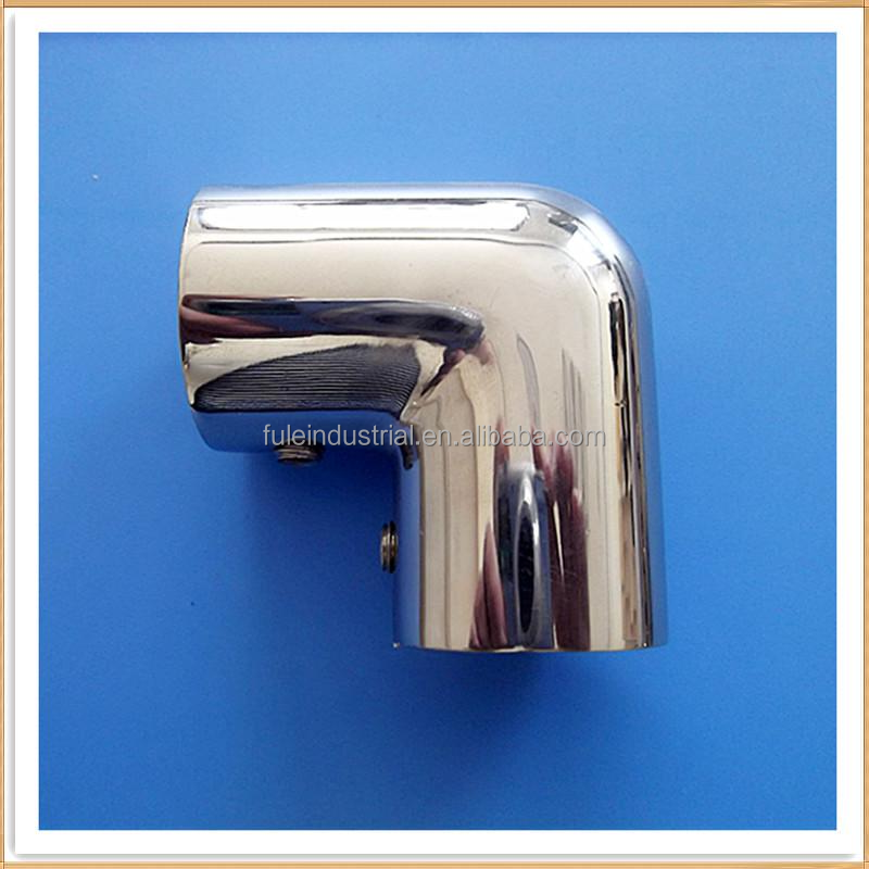 Wholesale Marine Hardware SS 316 Stainless Steel 2 Way Boat Hand Rail Fitting 90 Degree 1 inch Elbow Corner Tubing