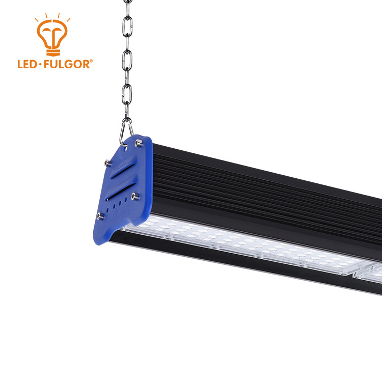 Energy saving warehouse factory airport ip65 waterproof 50w 100w 150w 200w led linear high bay light