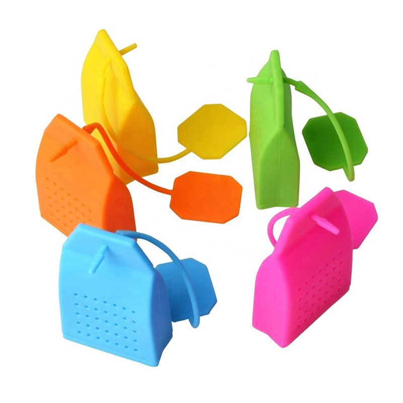 ST11 Silicone Tea Bag Water Infusers Strainer Loose Herbal Leaf Tea Filter