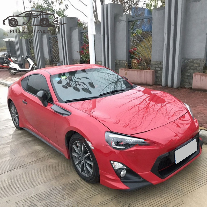 FULI BODY kits For Toyota GT86 BRZ 2013-2015 TRD Style Front lip Rear lip Side skirts