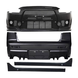 FULI car parts Car bumper For Mitsubishi Lancer 2009-2015 Upgrade FQ Style body kit Front bumper Rear bumper Side skirt