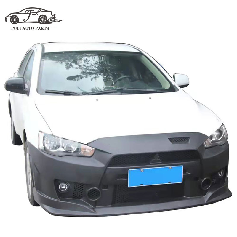 FULI car parts Car bumper For Mitsubishi Lancer 2009-2015 Upgrade FQ Style body kit Front bumper Rear bumper Side skirt