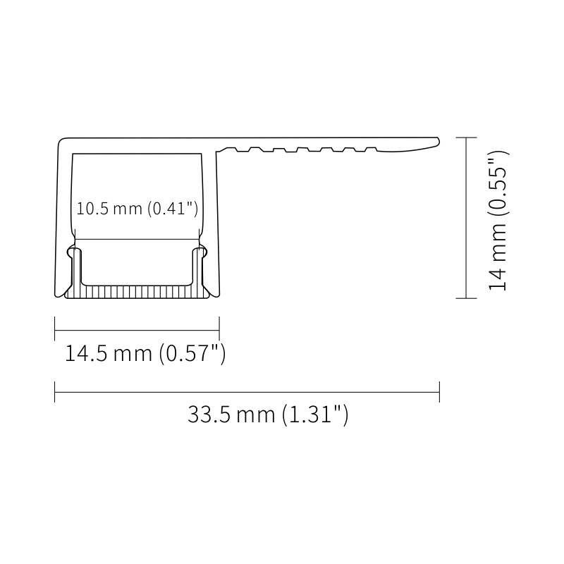 K5-2 For Ceiling Dry Wall Alu Profil Channel Recessed Architectural Drywall Gypsum Unilateral Plaster in LED Aluminium Profile