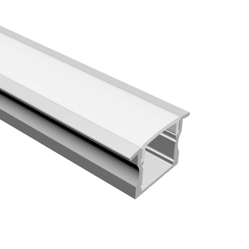 Customization Linear Lamp Alu Profil Channel Extrusion PC Diffuser Cove Recessed Aluminium Profile For Led Strip Lighting