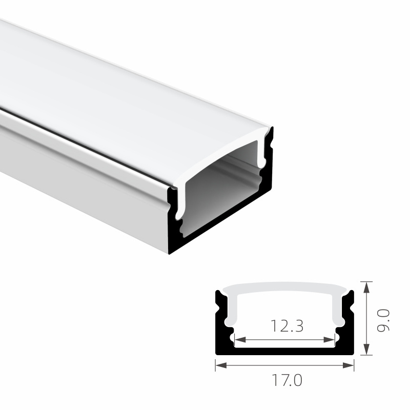 For Ceiling Cabinet Flexible Lighting Strip Bar Line Alu Profil U Channel Heat Sink Extrusion Controller Led Aluminium Profile