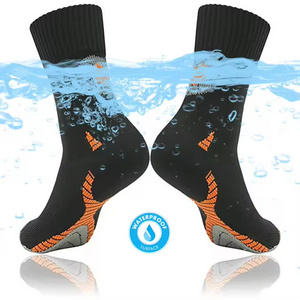 High Quality Hot OEM Pattern Unisex Custom Logo Crew Size Waterproof Breathable Hiking/Biking/Skiing Socks