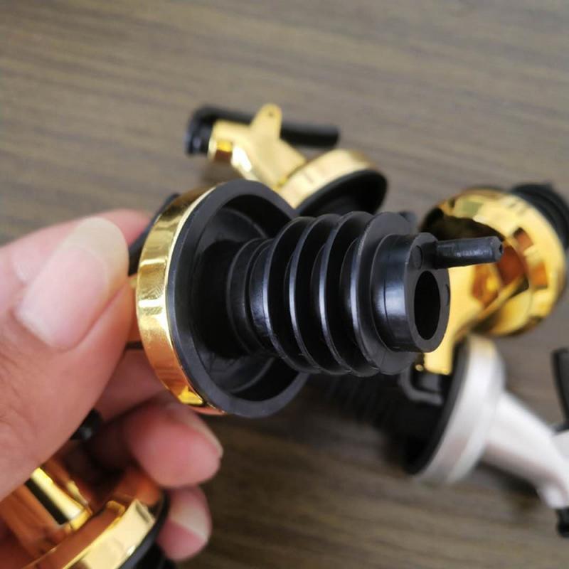 Oil Bottle Stopper Rubber Lock Plug Seal Leak-proof Food Grade Plastic Nozzle Sprayer Liquor Dispenser Wine Pourers Bar Tools