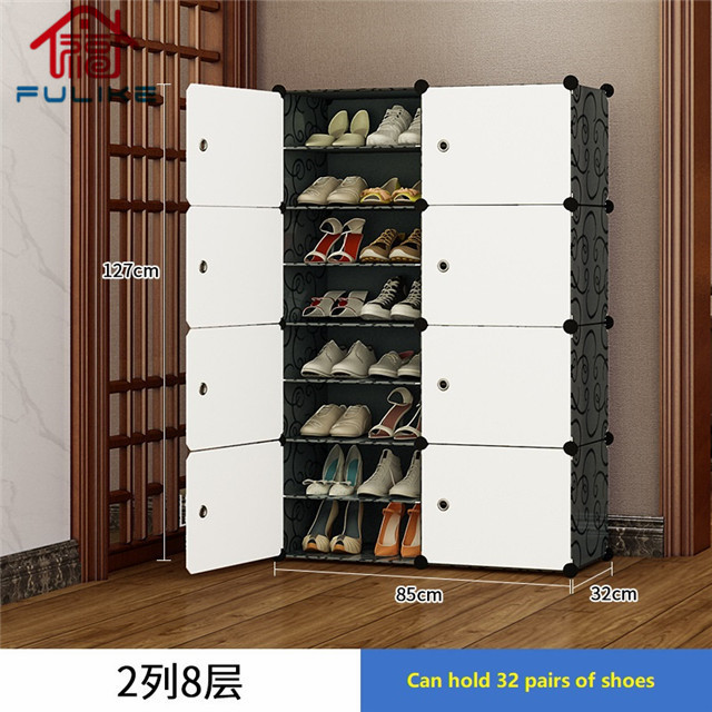 Plastic DIY Shoes Storage Boxes Shoes Rack Storage & Closet Living Room Furniture Modern Home Furniture Outdoor Warehouse