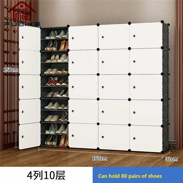 Plastic DIY Shoes Storage Boxes Shoes Rack Storage & Closet Living Room Furniture Modern Home Furniture Outdoor Warehouse