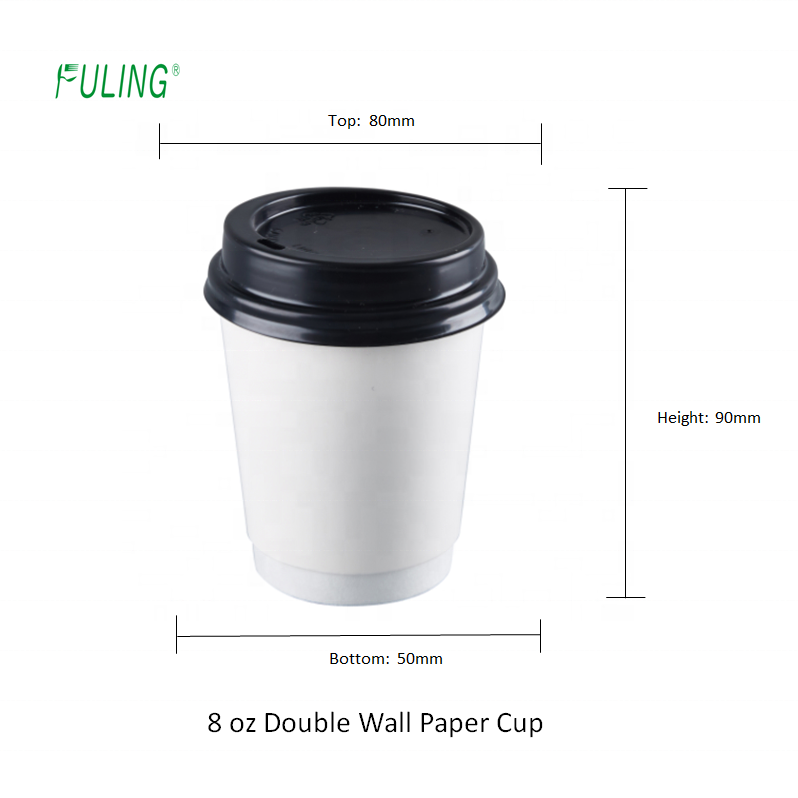 China biggest manufacturer disposable togo cup hot pla coffee 8oz paper cups with logo paper coffee