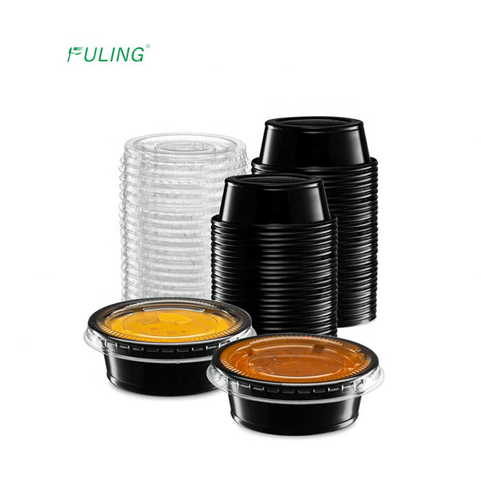 0.75oz 1oz 2oz 1.5oz 2oz 3.25oz 4oz 5.5oz disposable sauce cup ,pp cup with pet lid ,20ml jello shot cups