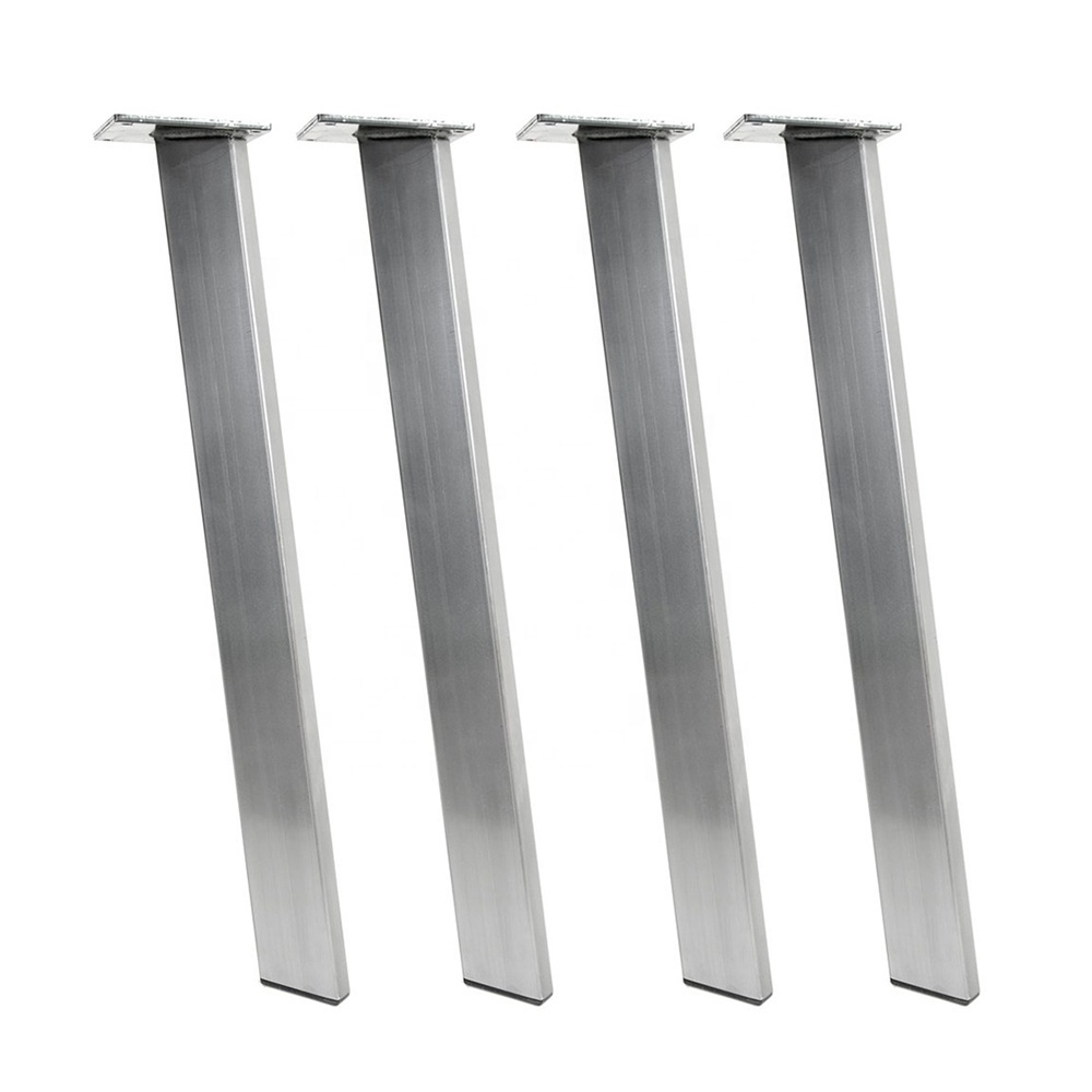 High Quality Raw Steel Metal Furniture Feet Singal Coffee Dining Table Base Height Metal Dining Table Legs for Dining Furniture