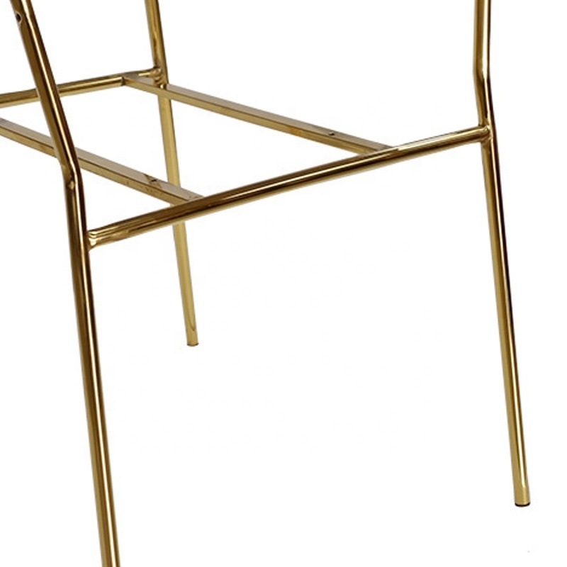 Chair Base Chair Frame for Dining Coffee Table Modern Retro Gold Metal Iron Sofa Chair Frame Steel Furniture Base Part