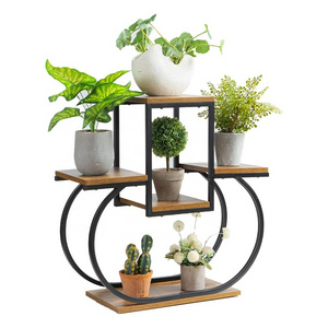 Creative Plant Stand Indoor Heart Shape Plant Pot Stand for Living Room Plant Rack