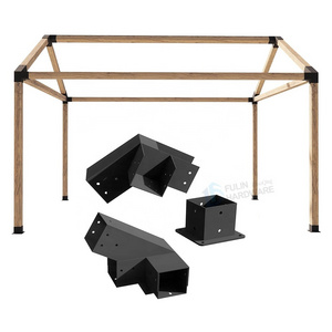 Slanted Roof Pergola Bracket Outdoor Garden Pergola Bracket Kit for Sheds Gazebo