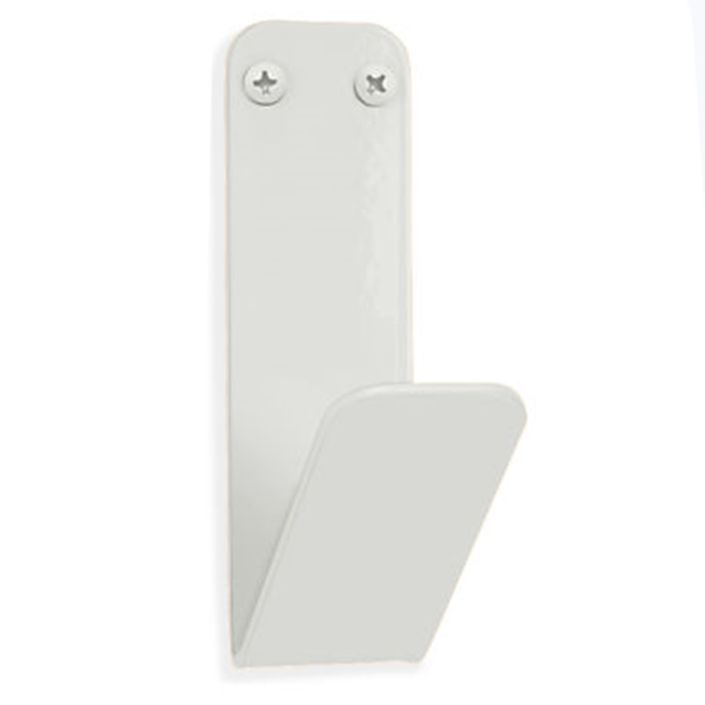 High Quality J Shape Wall Hook Metal Black White Wall Mount Coat Hook Simple Style Iron Hanger