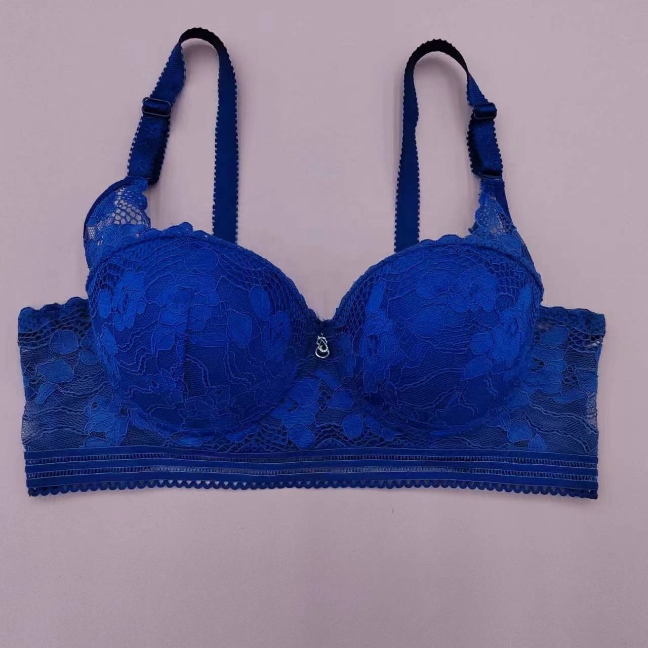 Custom Wholesale Everyday Comfortable Push Up High Quality Big Cup Floral Mesh Lace Elegant Women Jewelry bra