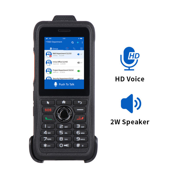 Network walkie talkie with an unlimited range of 5000 kilometers, 4G SIM card ultra long range walkie talkie