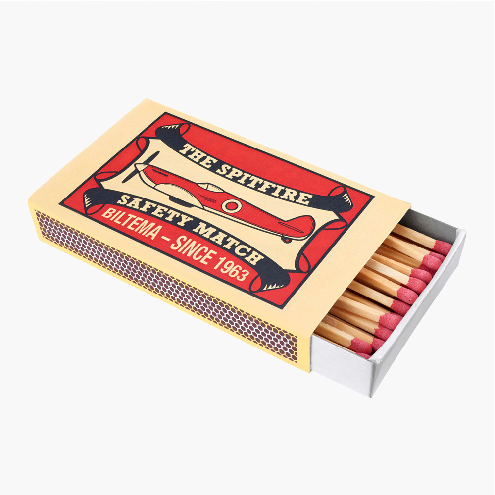 Custom Personalized Candles Cigarettes Match Sticks Collection Customized Match Box With Matches