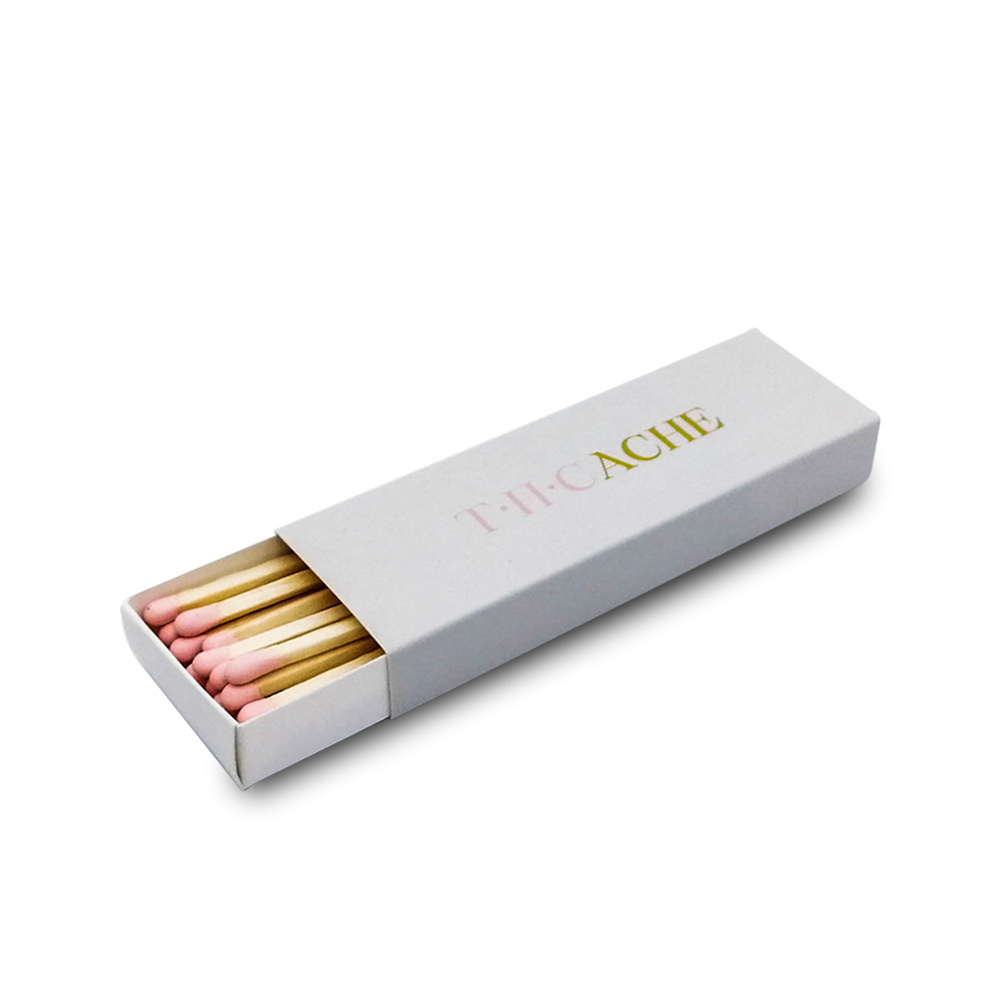 wholesale custom logo printed New Products High style luxury drawer sliding matches in matchbox packaging box for sale