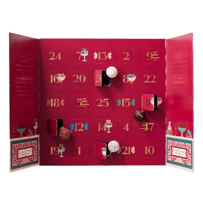 Christmas Countdown Calendar 24 Days of Surprises Christmas Xmas Gifts Empty Advent Calendar Box