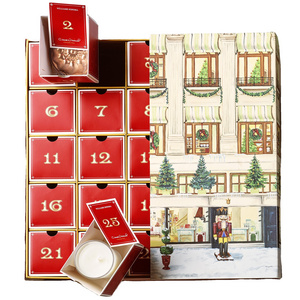 Custom Print Advent Calendar with 25 Drawers Countdown to Christmas Calendar Box