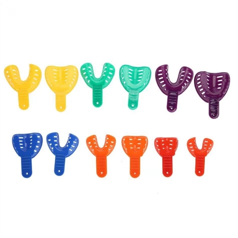 Best Seller Colorful Plastic Dental Disposable Material Atoclave Impression Tray