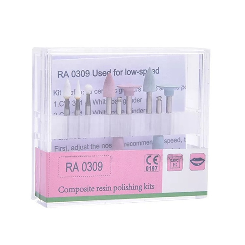 Full Medical Dental Lab  Low-speed Contra Handpiece  Composite Resin Polishing Kit