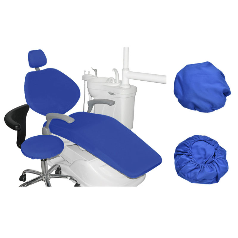 Full Medical PU Leather Dental Chair Cover Elastic Waterproof Protective Case