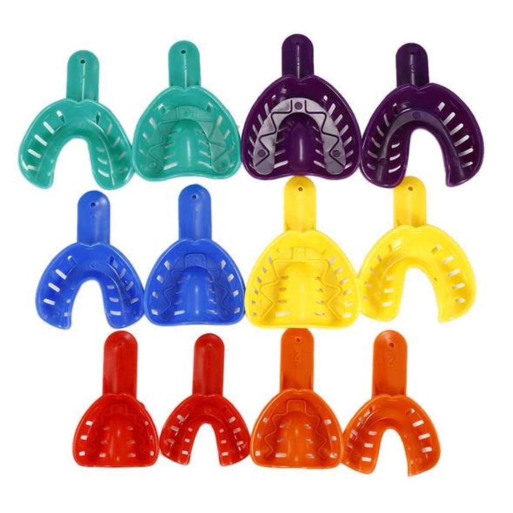 Best Seller Colorful Plastic Dental Disposable Material Atoclave Impression Tray