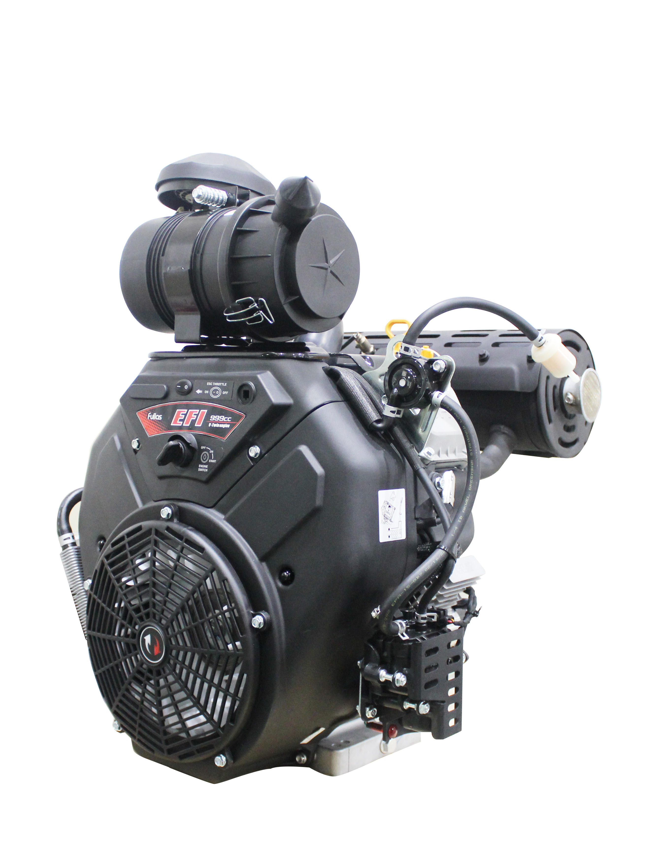 999CC 40HP EFI Twin Cylinder Horizontal Gasoline Engine with CE EPA EURO-V Certificate