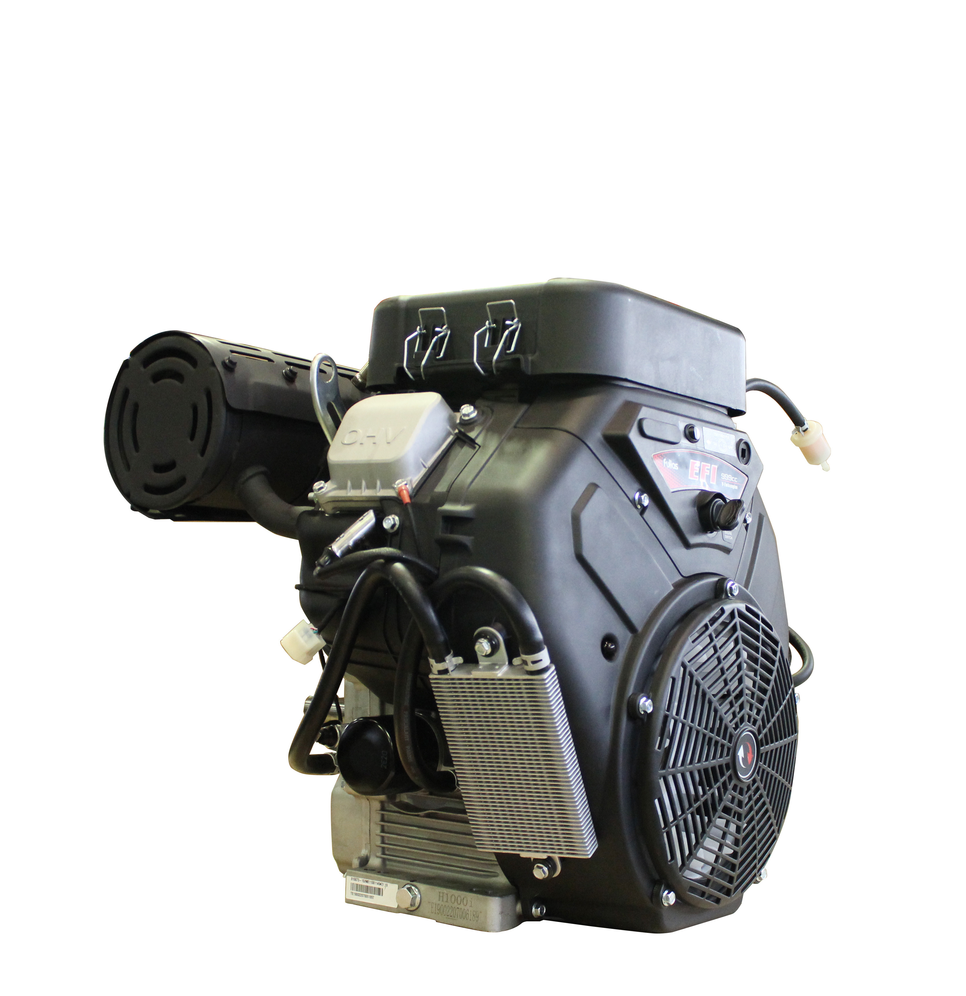 H1000i 999CC 40HP EFI V Twin Cylinder Horizontal Gasoline Engine with CE EPA EURO-V with Low Profile Air Cleaner