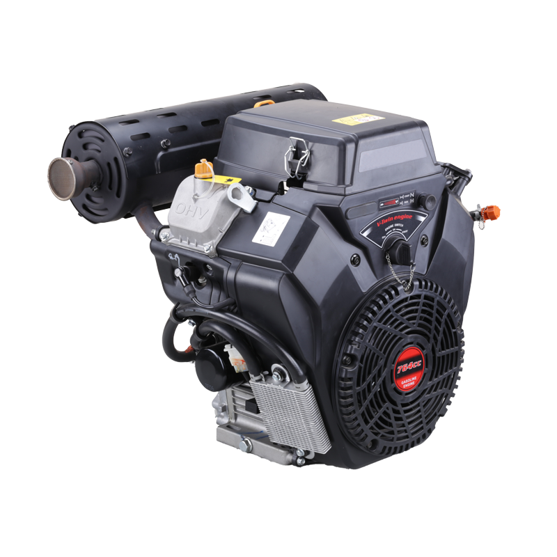 Hot Sale 17KVA 2 Cylinder Vertical Shaft Gasoline Engine for Construction Use FP2P80F