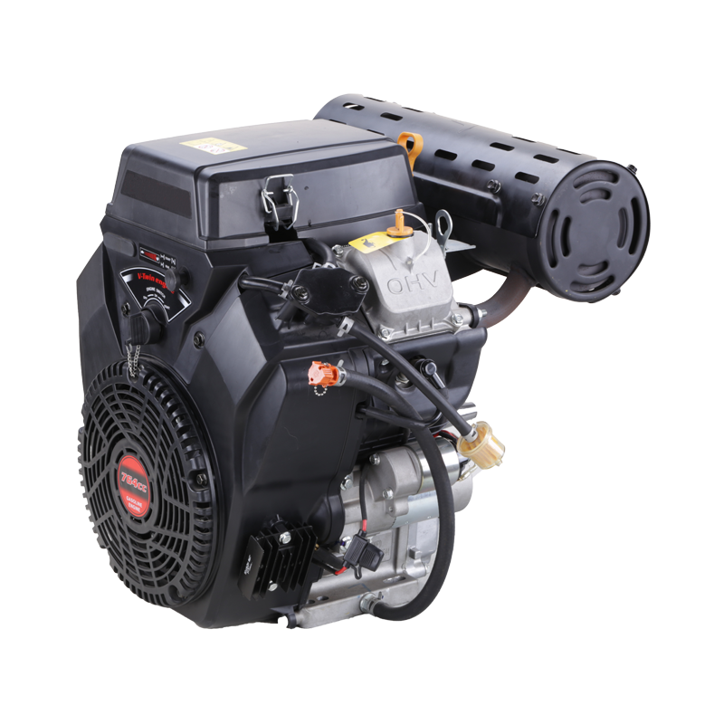 Hot Sale 17KVA 2 Cylinder Vertical Shaft Gasoline Engine for Construction Use FP2P80F