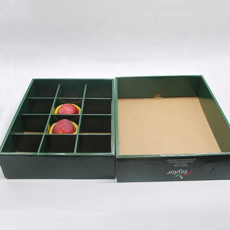 Wholesale Tomato Box Fruit Carton Box Vegetable Packaging Box